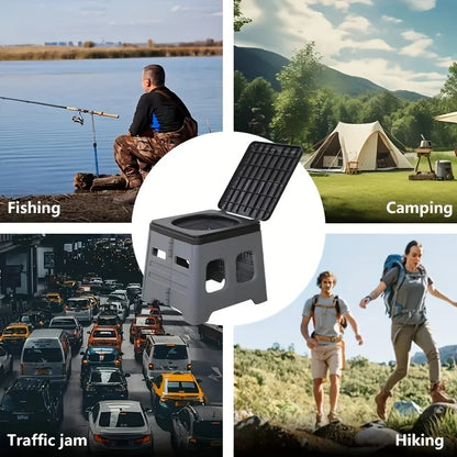 Portable Folding Camping Toilet Stool