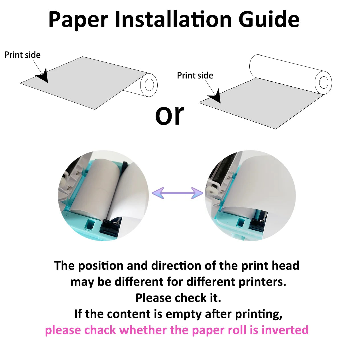 Kids Instant Camera Thermal Paper Refills