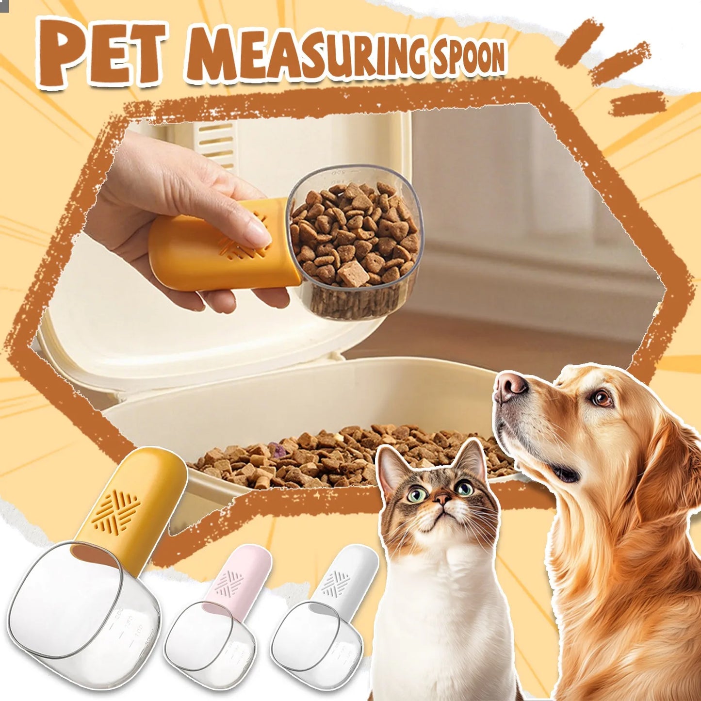Pet Food Measuring Scoop Cup