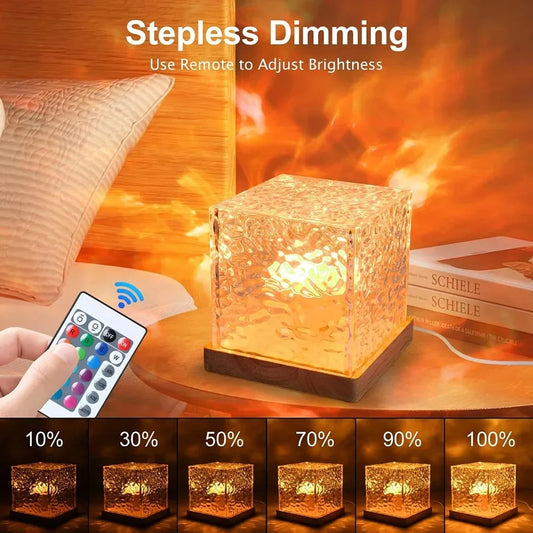 16-Color Aurora Ocean Wave Projector Lamp