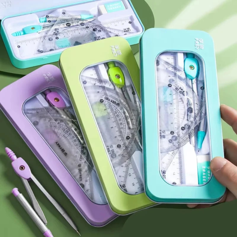 Geometry Math Set with Storage Case