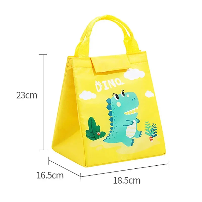 Kids Insulated Lunch Bag with Thermal Cooler Lining