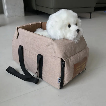 Travel Car Seat Carrier for Small Dogs & Cats