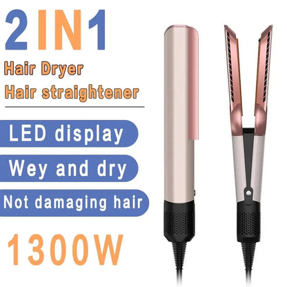 2 in 1 Professional Hair Dryer Straightener