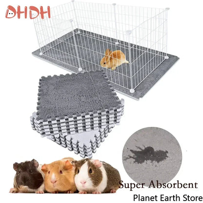 Washable Cage Liner Mats for Rabbits & Small Pets