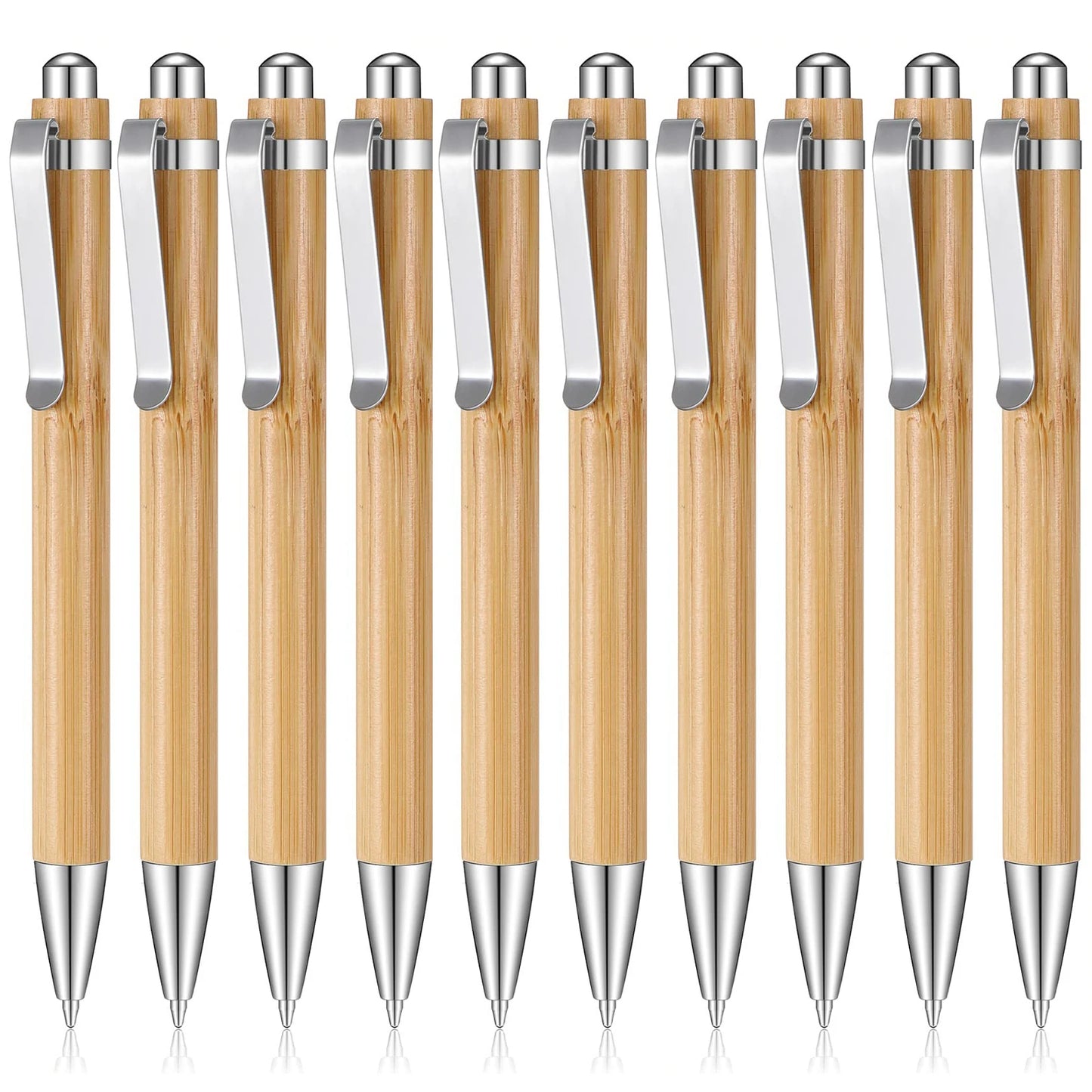 Bamboo Ballpoint Pen Set