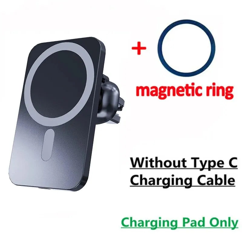 Magnetic Wireless Car Charger & Vent Mount for iPhone
