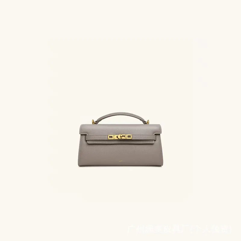 Crocodile Pattern Top Handle Satchel