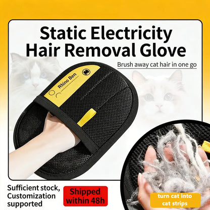 Pet Hair Removal Grooming Glove