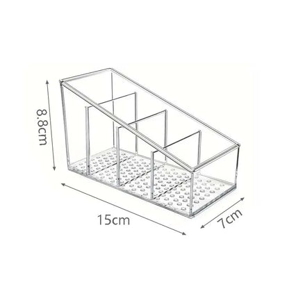 4-Grid Desktop Organizer Storage Box