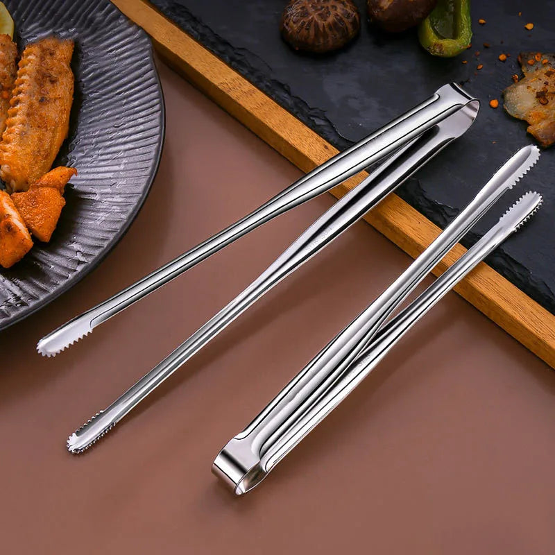 Stainless Steel BBQ Grill Tongs
