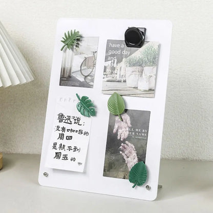 Vertical Magnetic Desktop Message Board