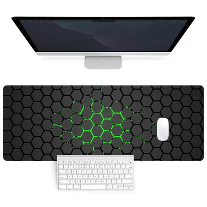 Hexagon Extended Desk Mat