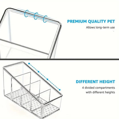 Remote Control Organizer with 4 Compartments