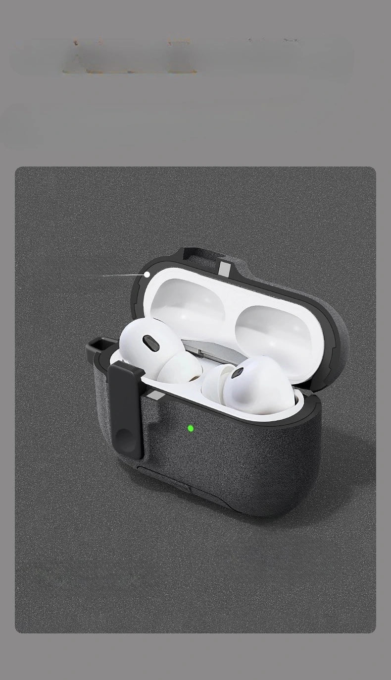 AirPods Protective Case with Carabiner Hook