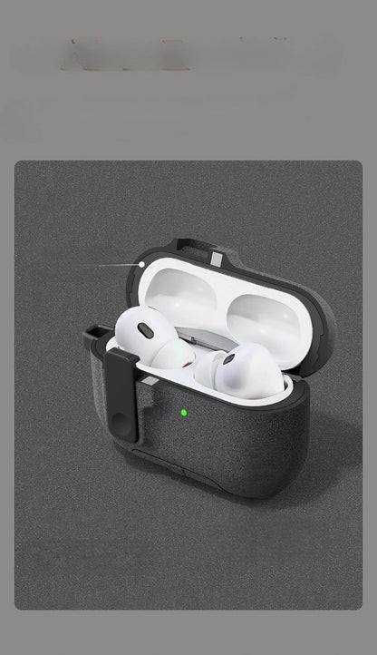 AirPods Protective Case with Carabiner Hook