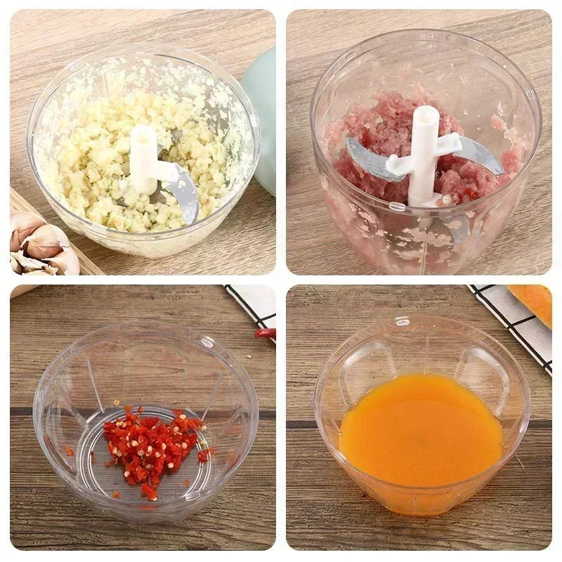 Manual Food Chopper & Garlic Mincer