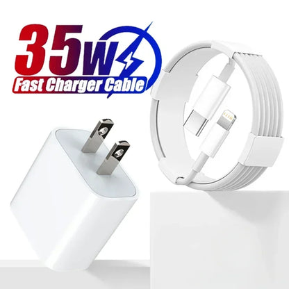 35W USB-C PD Fast Charger with Cable