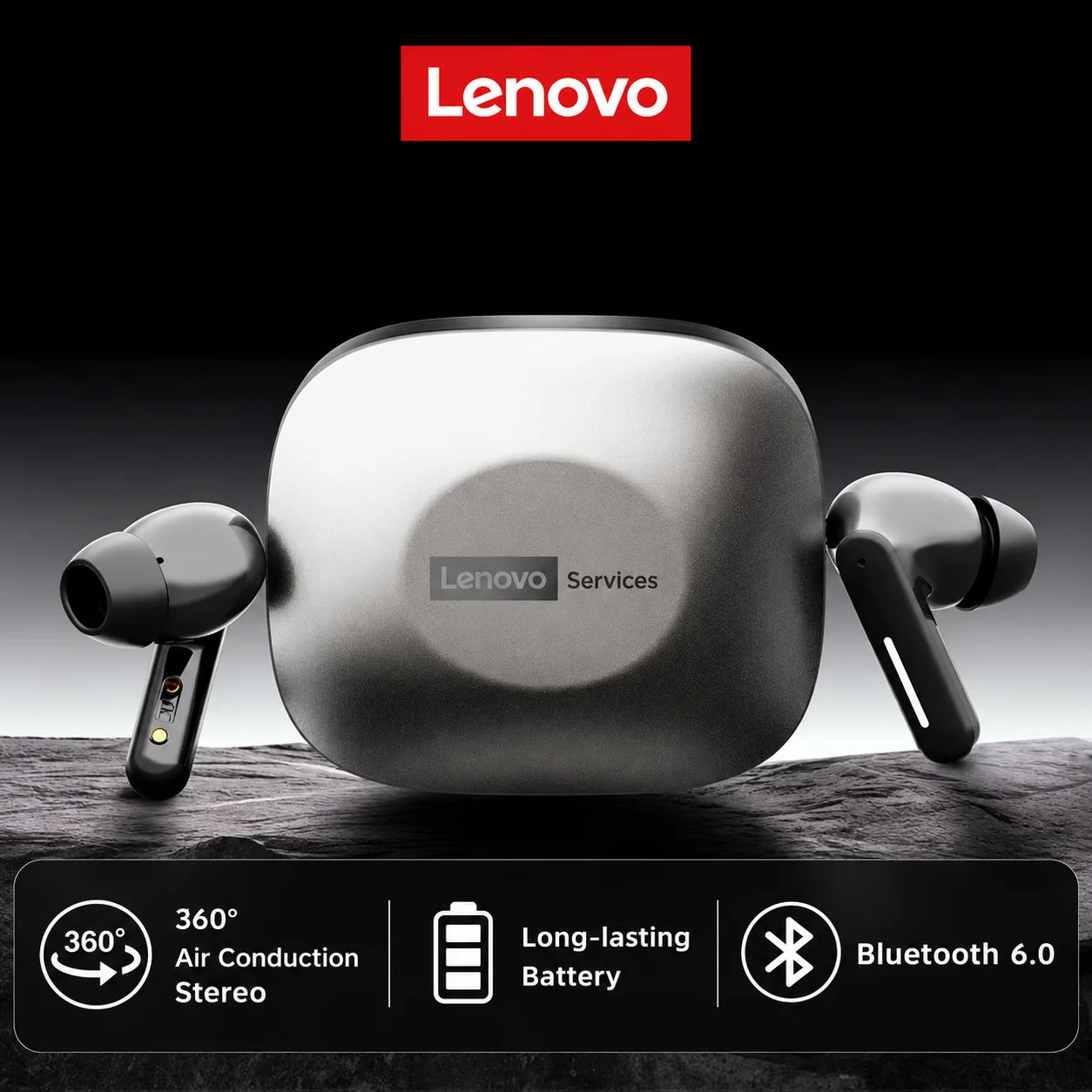 Lenovo LE209 Bluetooth 6.0 True Wireless Earbuds