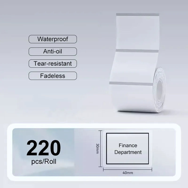 Transparent Thermal Label Roll