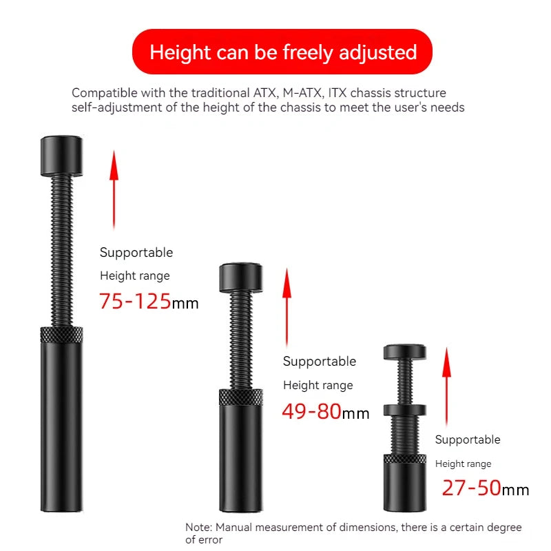 Magnetic Telescopic Graphics Card Support Stand