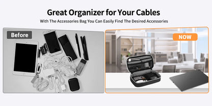 Travel Electronics Organizer Case