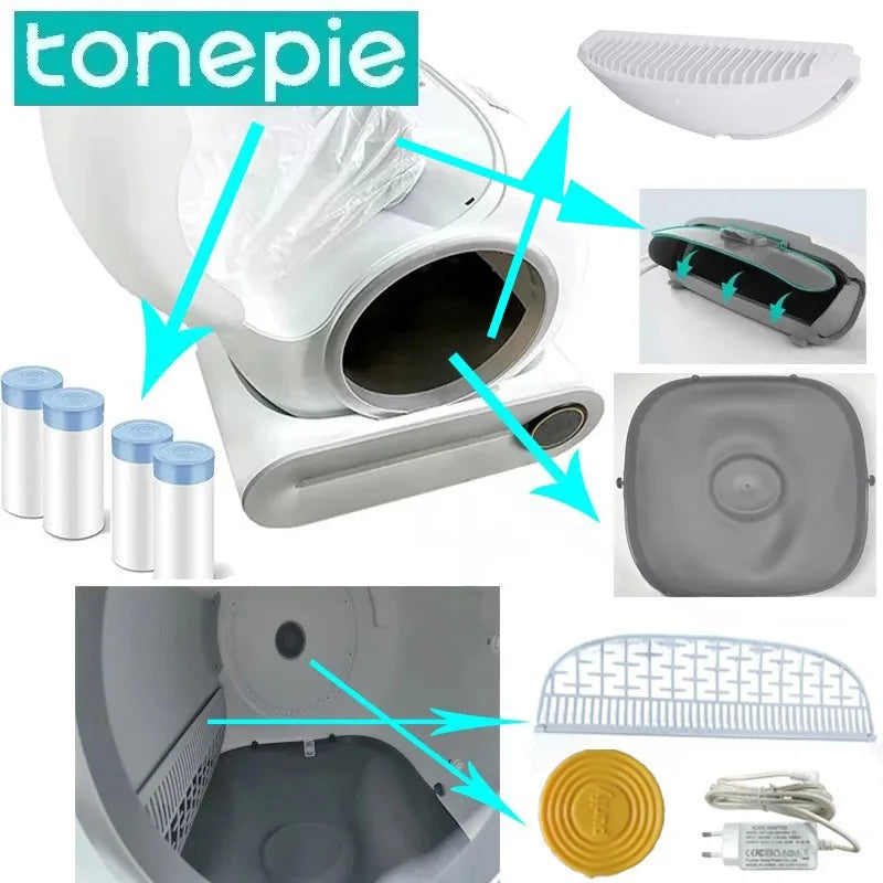 Automatic Cat Litter Box Replacement Accessories