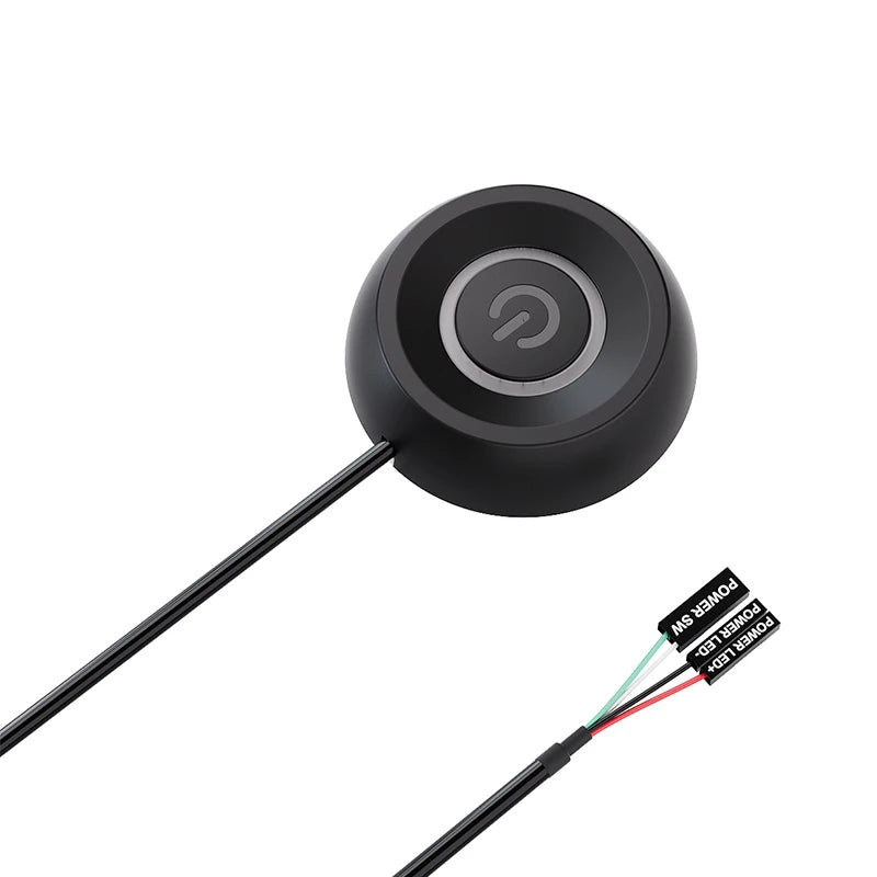 External Desktop PC Power Button Switch with 1.8m Cable