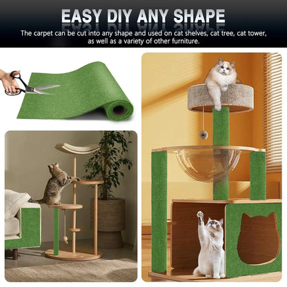 Self-Adhesive Cat Scratcher Sofa Protector Mat