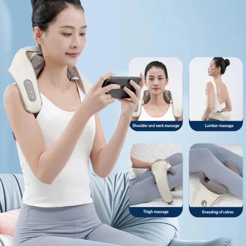 Wireless Neck & Shoulder Trapezius Massager