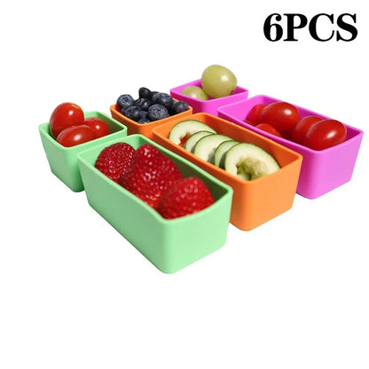 Reusable Silicone Lunch Box Food Dividers