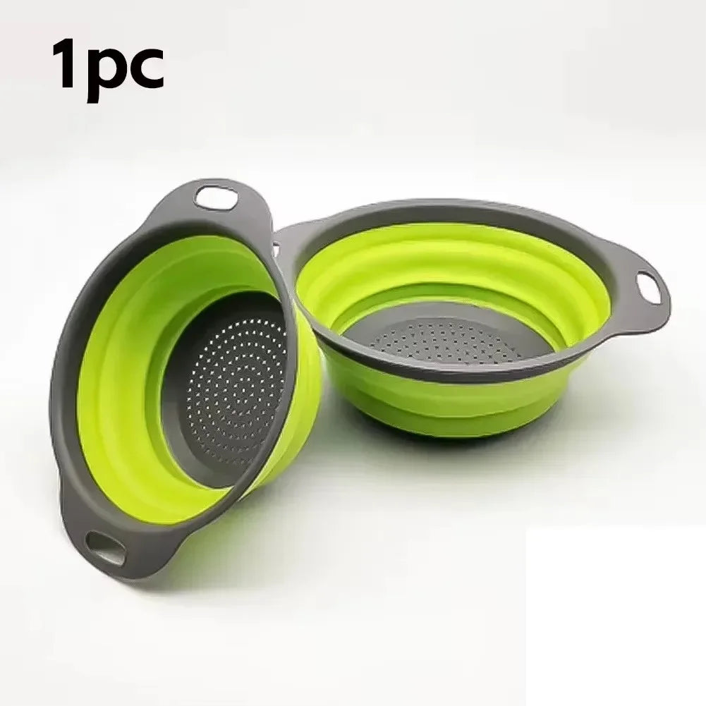 Foldable Fruit & Vegetable Drain Basket