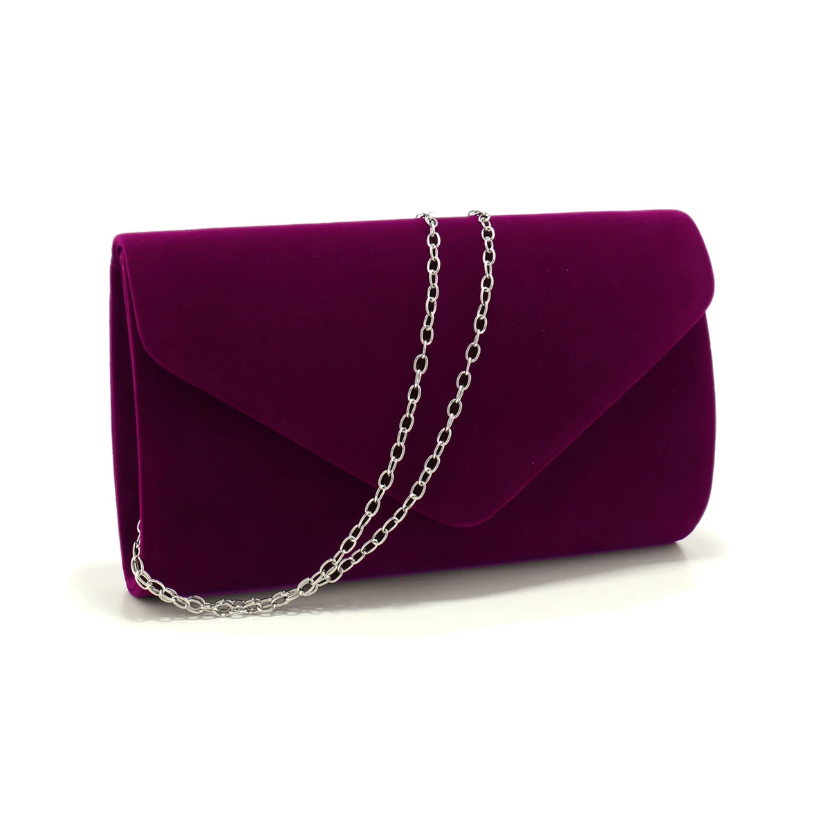 Velvet Envelope Evening Clutch