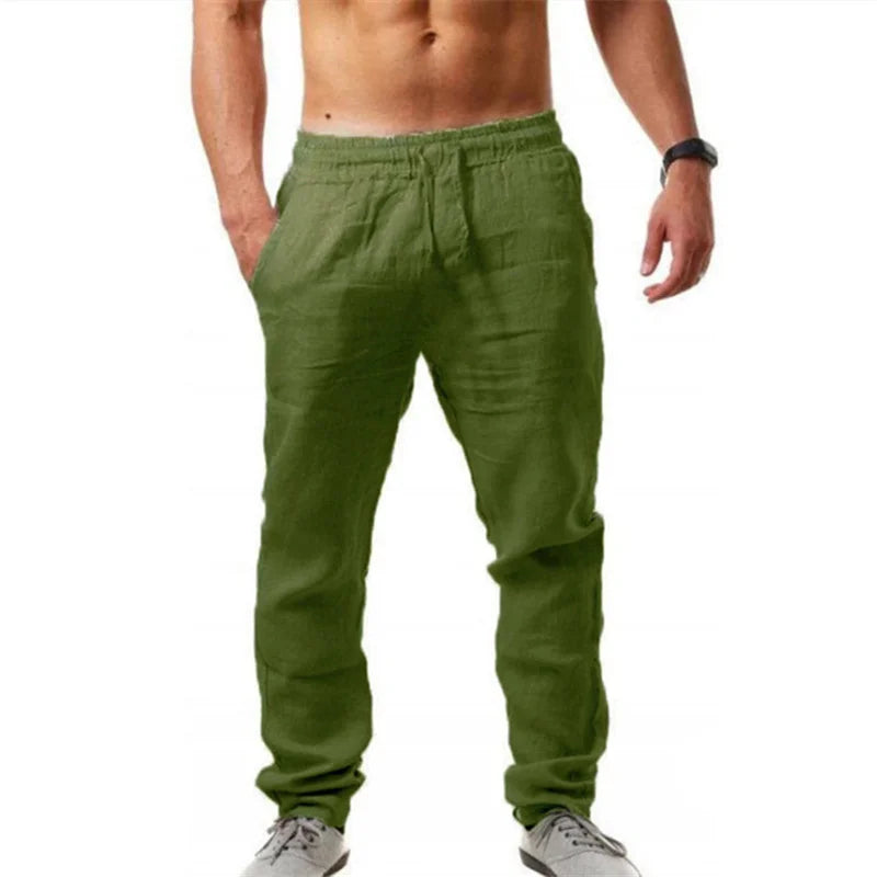 Men's Cotton Linen Pants