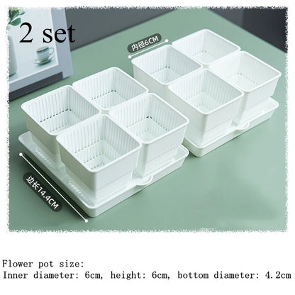Breathable Mesh Nursery Pots for Succulents & Seedlings