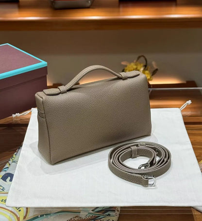 Women’s Genuine Leather Small Boston Bag