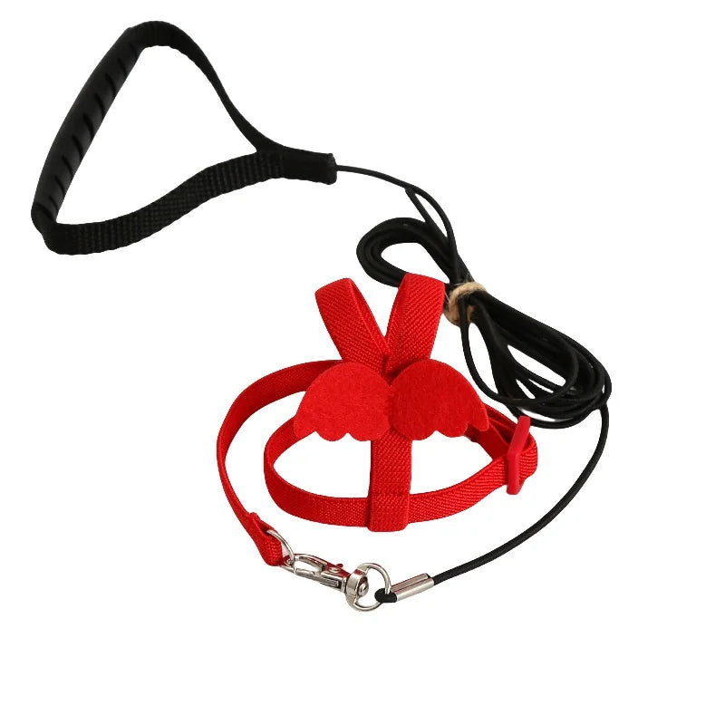Adjustable Bird Flight Harness & Training Leash