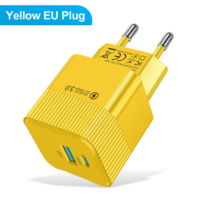 USB-C PD 25W Fast Travel Charger