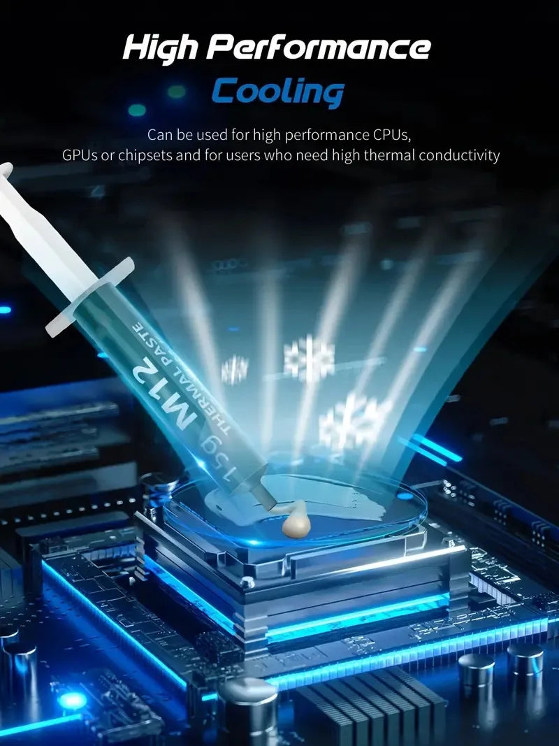 High Performance Thermal Paste for CPU & GPU Cooling