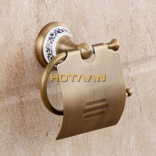 Solid Brass Bathroom Accessories Set