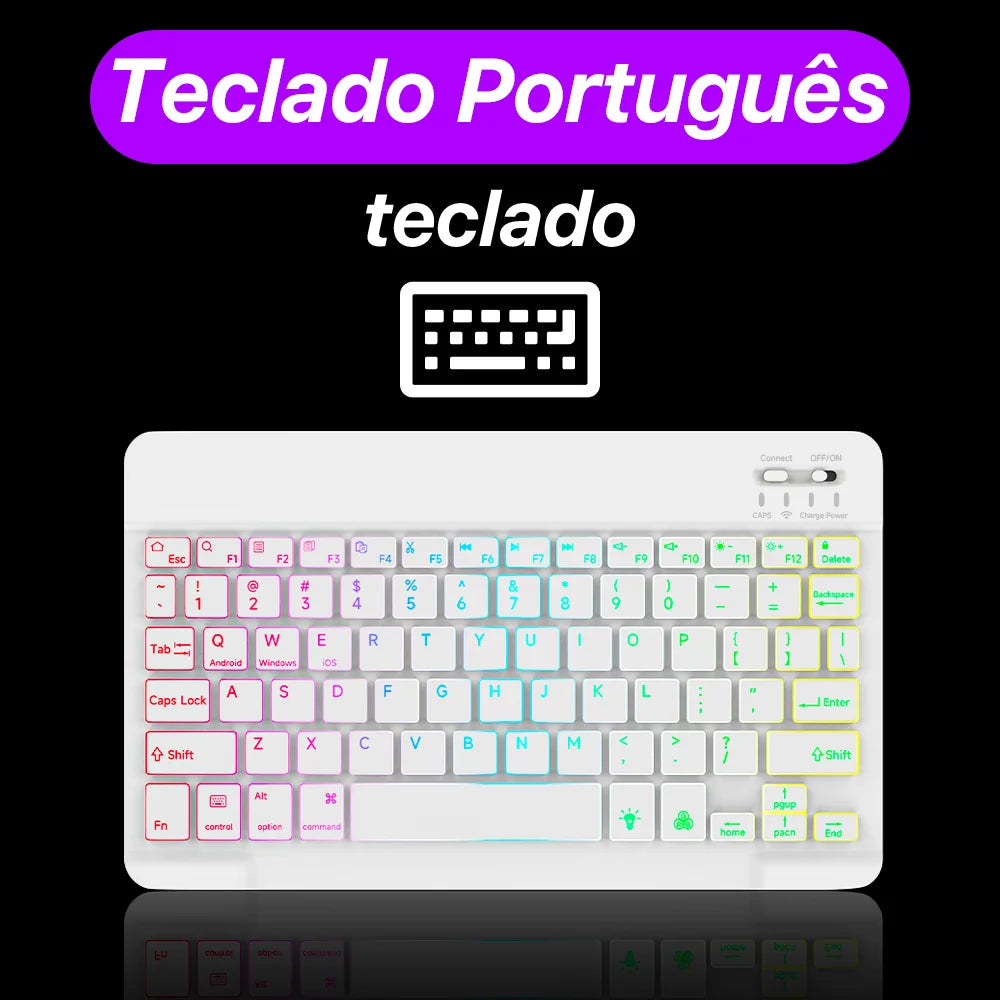 Backlit Bluetooth Keyboard & Mouse Set