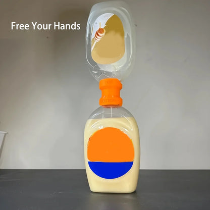 Smart Plastic Soap Dispenser for Bathroom Use