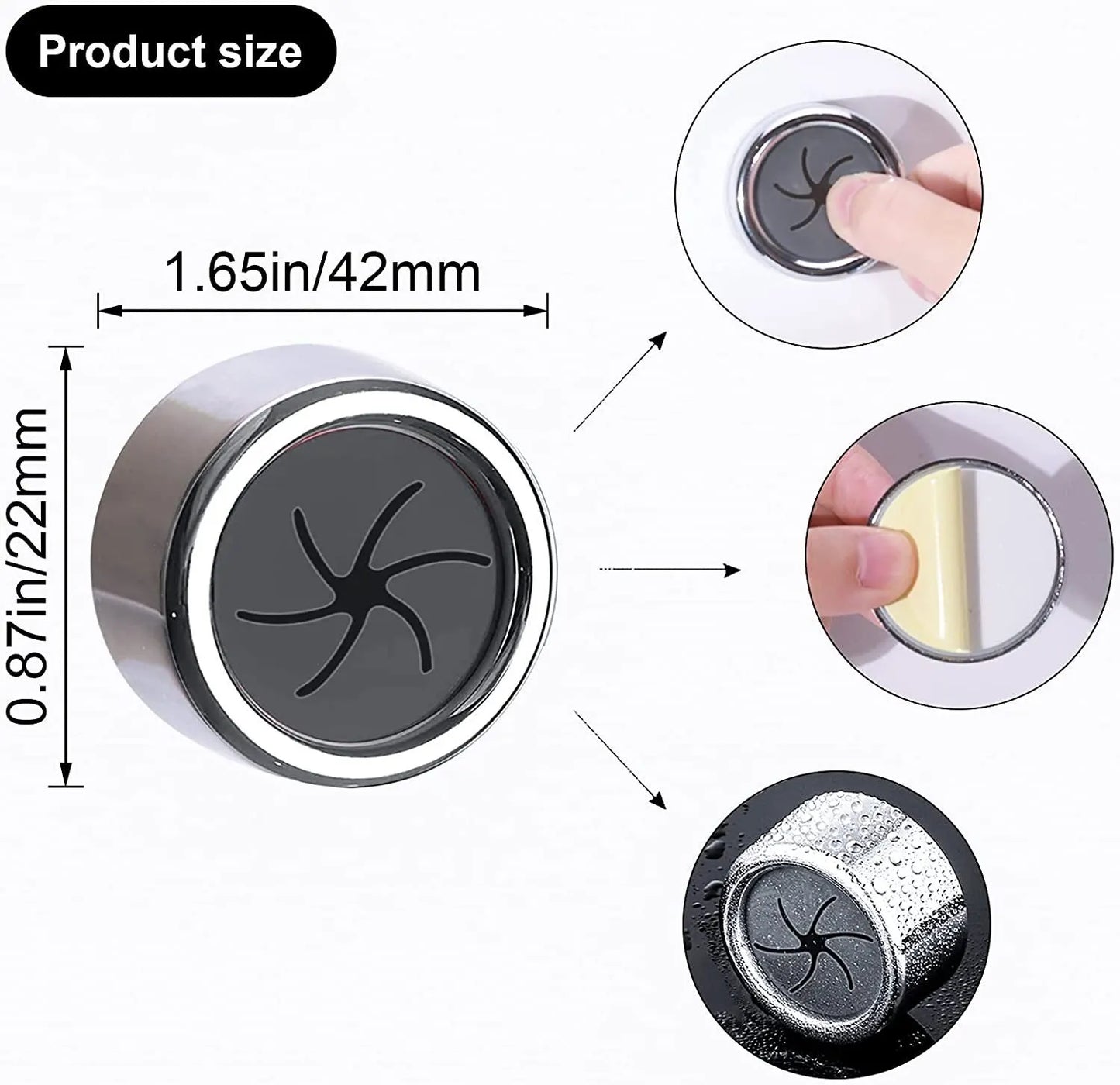 Self-Adhesive Dishcloth & Towel Holder Clips