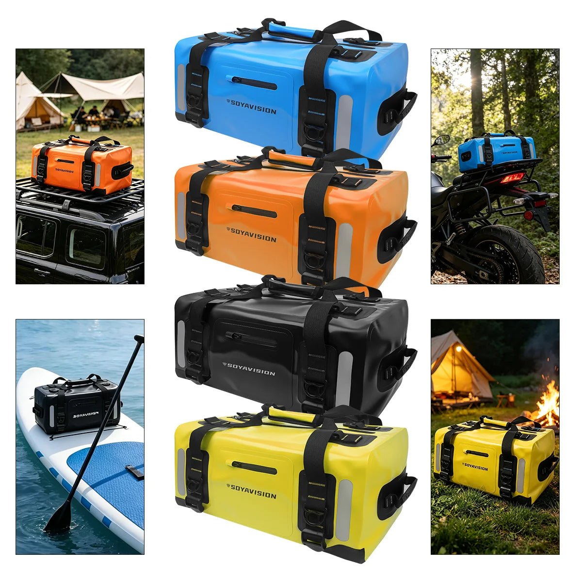 Waterproof Motorcycle Rear Seat Tail Bag