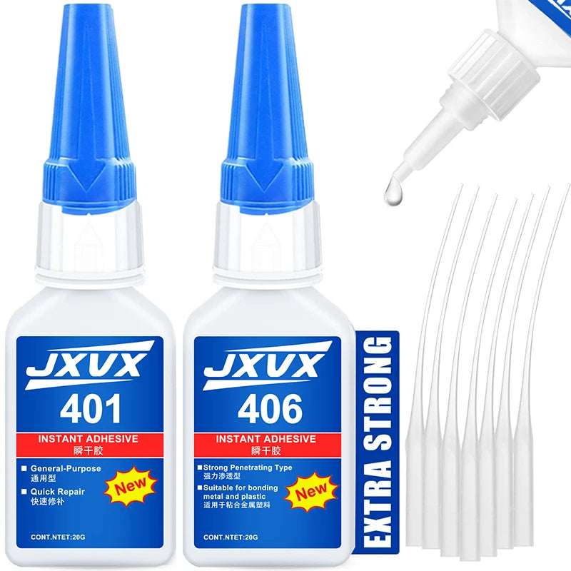 20ml Fast-Drying Universal Cyanoacrylate Adhesive for Metal, Glass & Ceramics