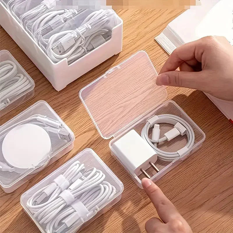 Cable Organizer Storage Box Set