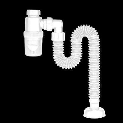 Universal Flexible Sink Drain Pipe with Deodorising Trap