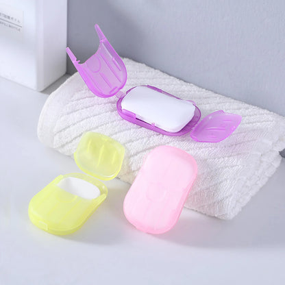 Portable Travel Soap Paper Case