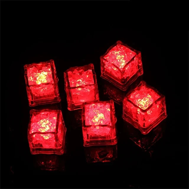 LED Reusable Light Up Ice Cubes