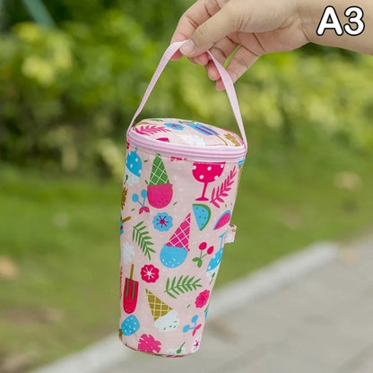 Insulated Drink Carrier Tote Bag